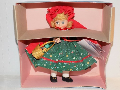 Vintage Madame Alexander Rotkäppchen #485 - 8" Puppe OVP - Bild 1 von 2