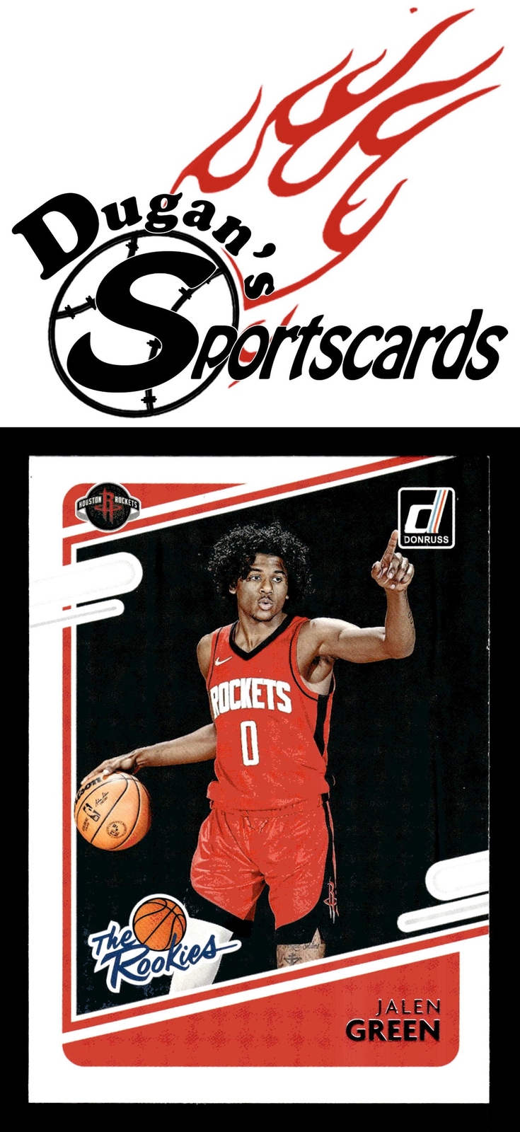 2021-22 Donruss #2 Jalen Green The Rookies