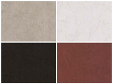 Serenity Wallpaper - Leather Style Decor - Paste The Wall - Textured Thick Desig