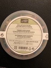 Stampin Up 2016-2018 en formes paillettes couleur, boîte de 50 neuve