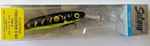 Salmo Freediver #9 SD Floating Crankbait Lure (Select Color)