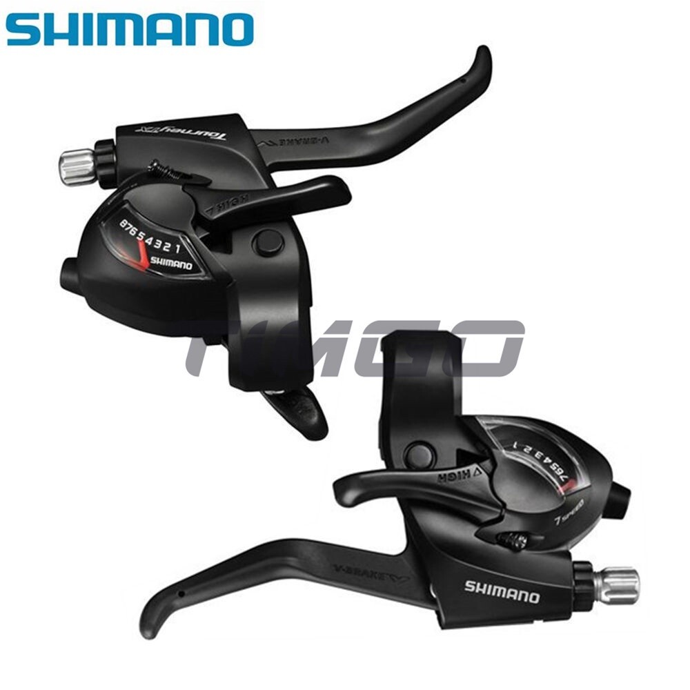 Shimano | EF41 EZ Fire Plus 3 x 6 Speed STI Shifters | Sort