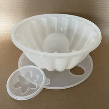 Vintage Tupperware Large Par-T-Jel Jello Mold #776 with Seal & Insert Classic