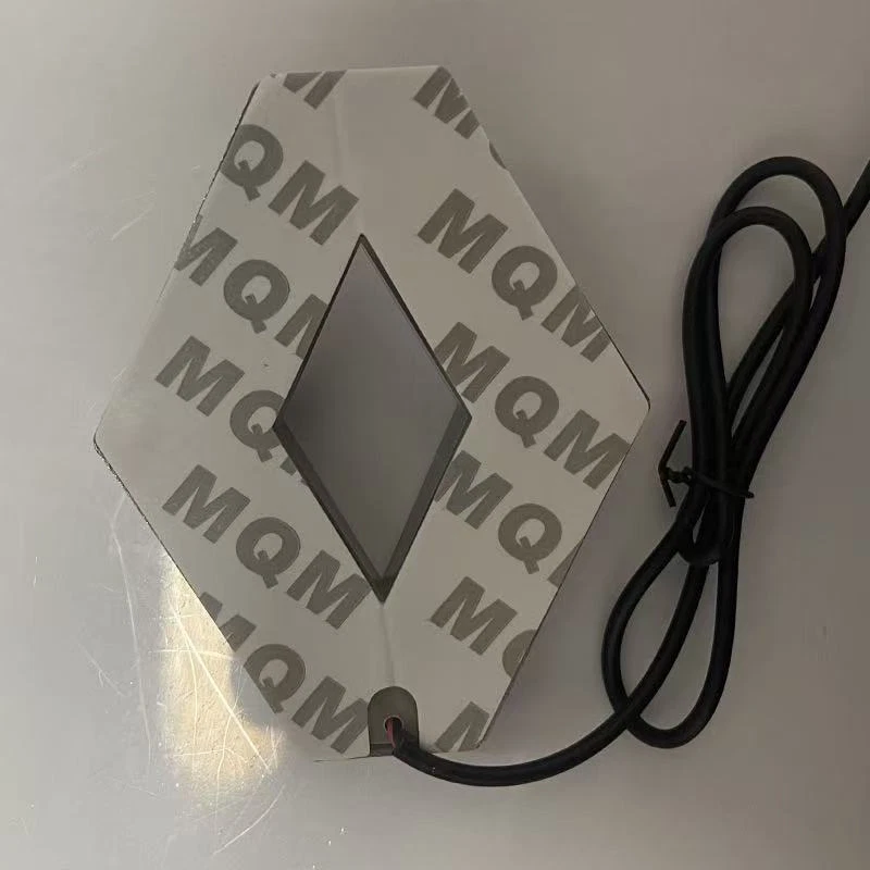 NUOVO per Renault auto 4D LED emblema distintivo posteriore luce emblema lampada di coda decorazione - Immagine 3 di 3