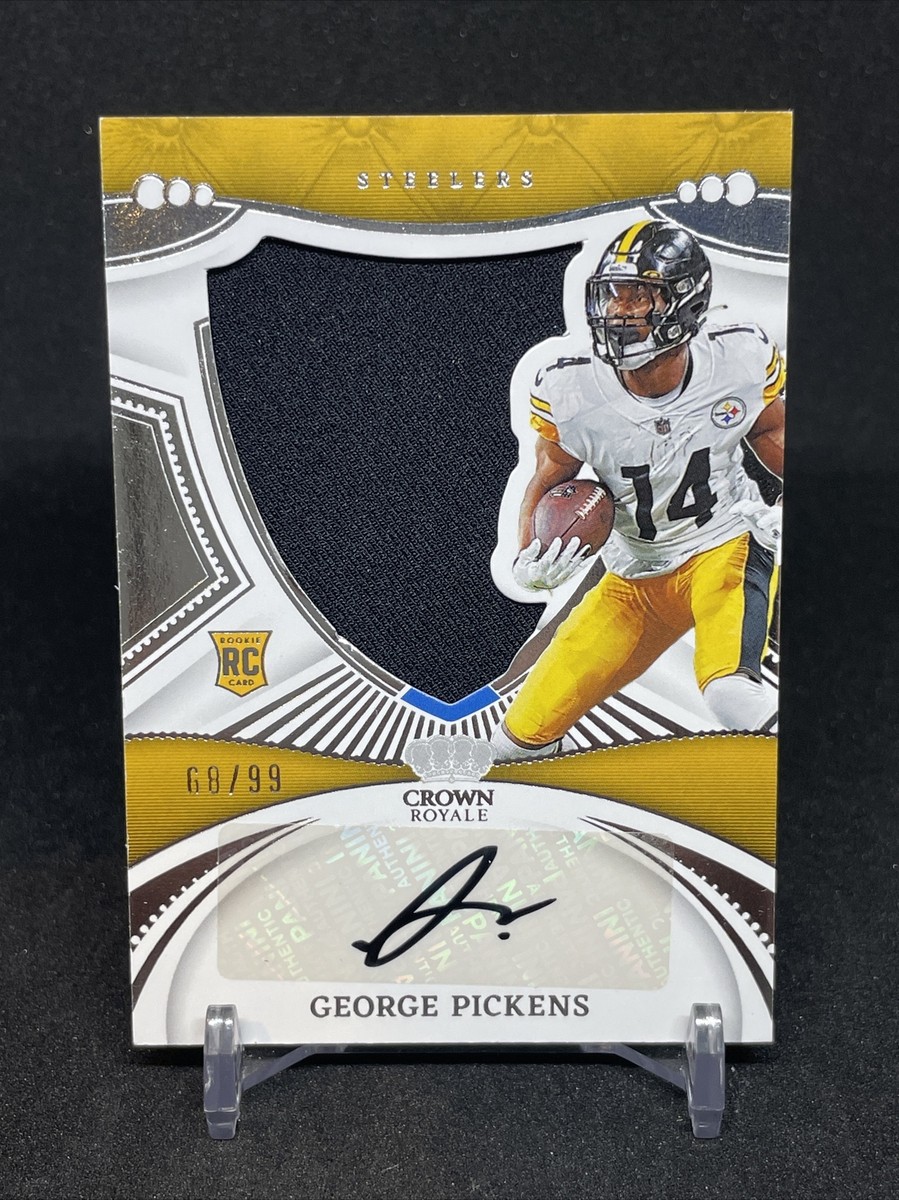 2022 Chronicles Crown Royale RPA Rookie George Pickens RC Auto /99