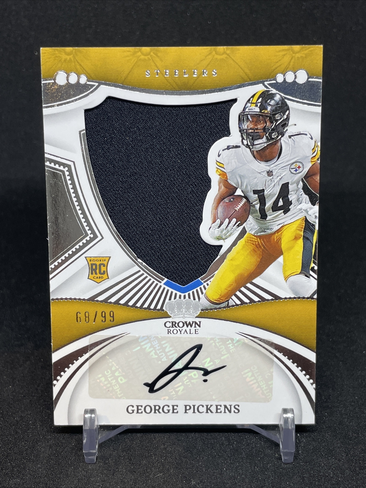 2022 Chronicles Crown Royale RPA Rookie George Pickens RC Auto /99 WHC734