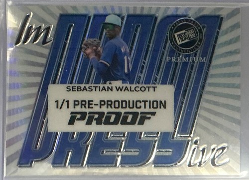 🔥⚾️ 1/1 Pre-Production Proofs💥2024 Press Pass💥Vets💥Rookies💥Stars💥NEW ⚾️🔥 - Picture 56 of 180