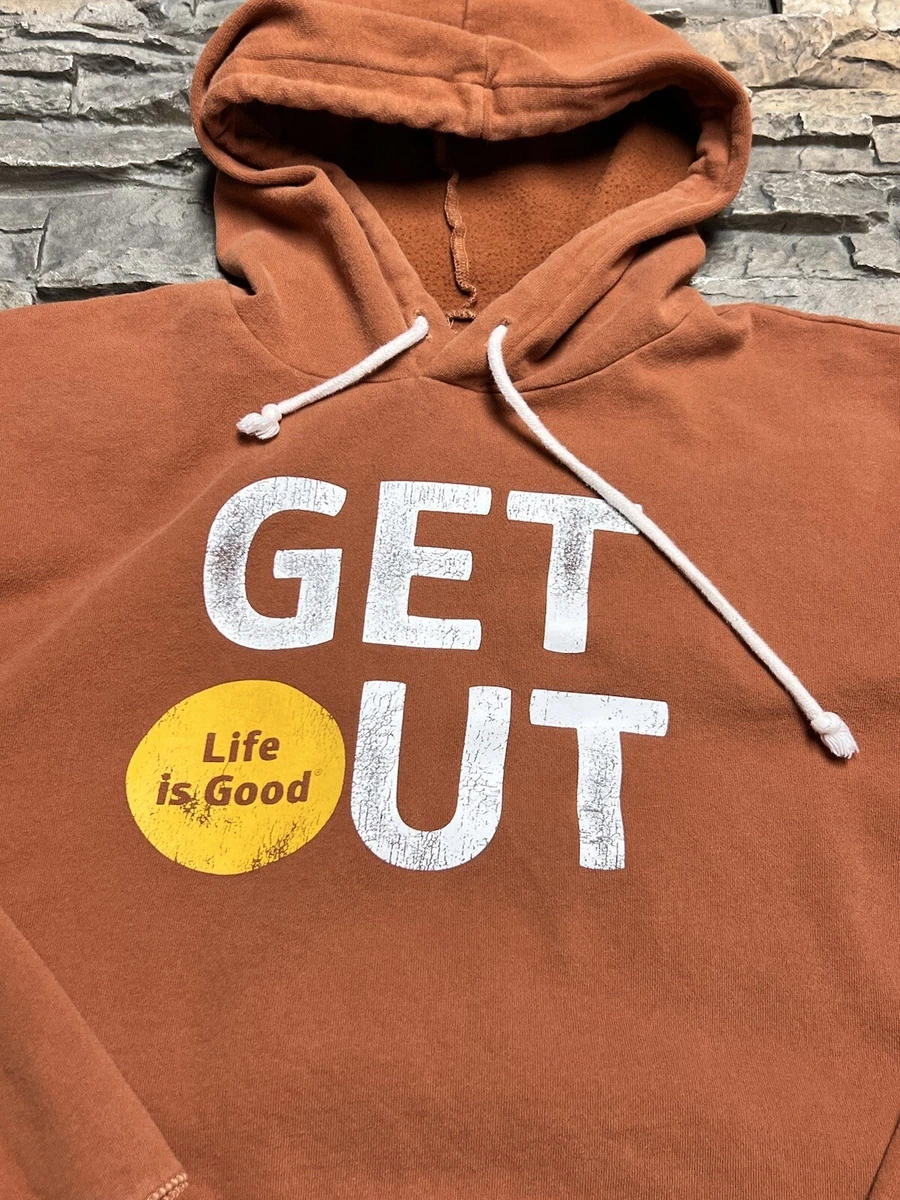 Life is top good hooded sweatshirt