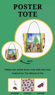 HARVEYS Seatbelt Bag The Wizard of Oz Poster Tote PRESALE
