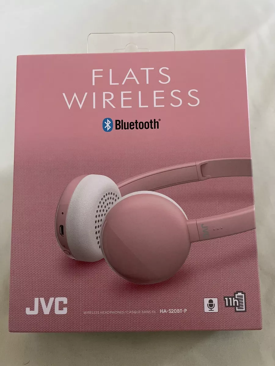 JVC HA S20BT Flats Wireless Bluetooth Headphones Pink eBay
