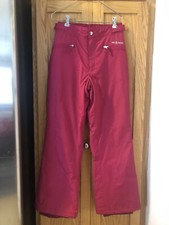 FREE COUNTRY SNOWBOARD SKI PANTS DARK PINK YOUTH SIZE XL 14-16
