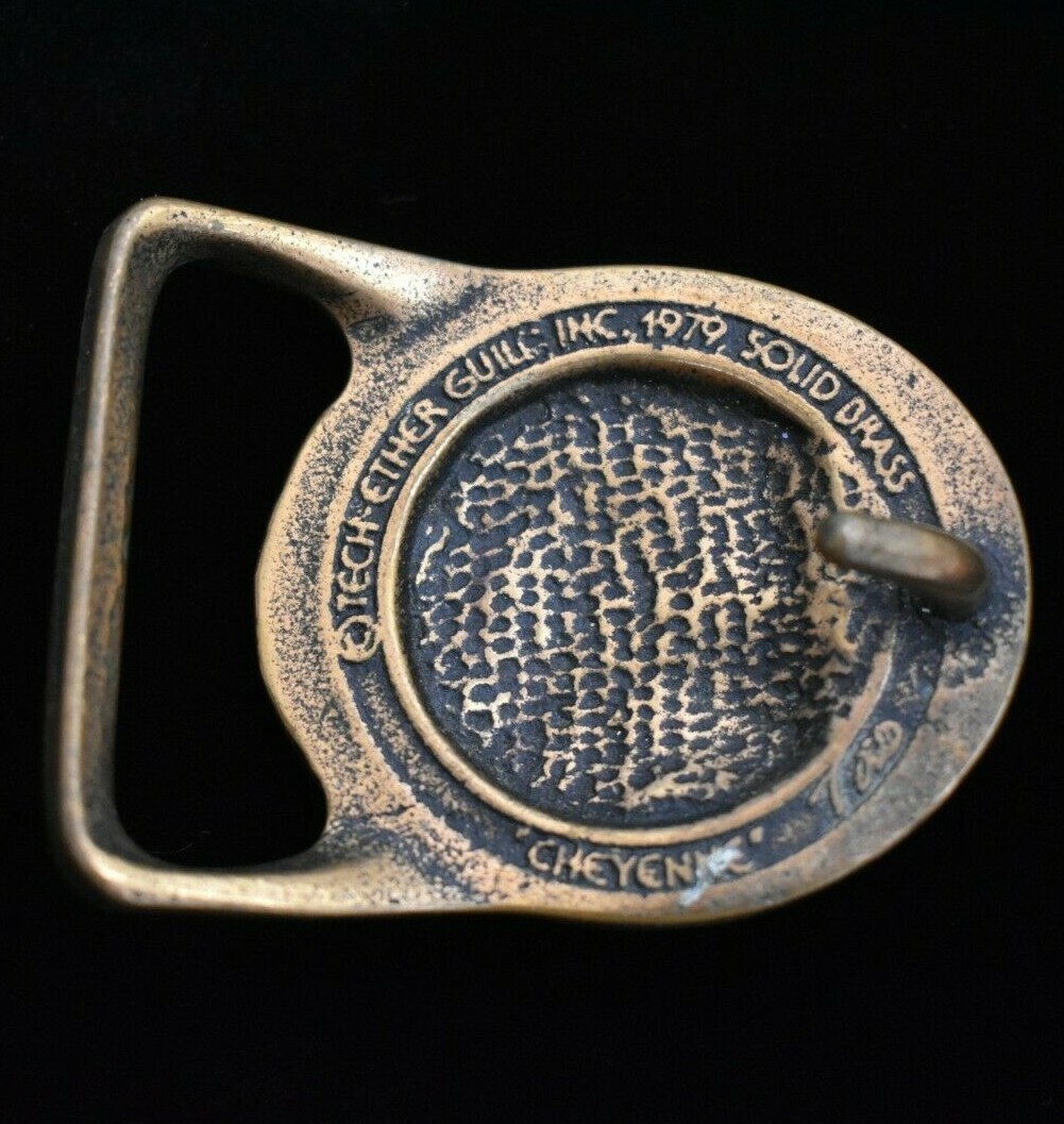 Tech Ether Guild "Cheyenne" Solid Brass Vintage H… - image 2