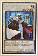 T.G. Hyper Librarian 1st Edition Prismatic Collector's Rare RA02-EN027 Yu-Gi-Oh!