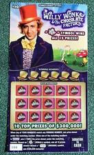 Willy Wonka and the Chocolate Factory Instant SV Lottery Ticket , Gene Wilder