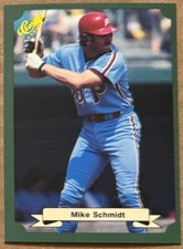 1987 Classic Mike Schmidt #62, Philadelphia Phillies, NM, HOF, Free Shipping