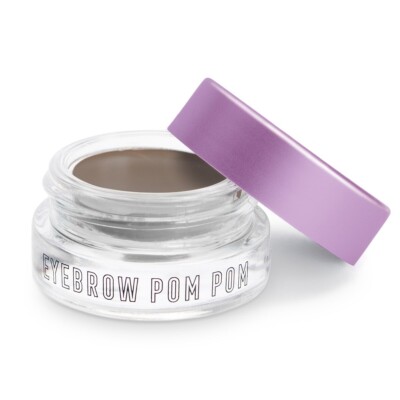 The Créme Shop Eyebrow Pom Pom Pot Of Pomade, Dark Brown