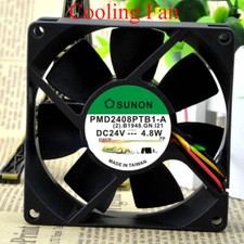 SUNON PMD2408PTB1-A 8025 8CM 24V 4.8W 3-wire Cooling Fan NEW