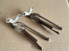 Rare Vintage Ancien Barre Outil Miracle Peut Ouvreur, Set 2 Pièces Fabriqué En