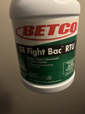 BETCO Disinfectant 390 GE Fight Bac RTU Cleaner Concentrate 1 Gallon RLB961A