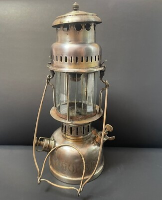 #ad Old Vintage Rare Pochee 200 C.P. Baby Kerosene Pressure Lantern Lamp Germany $499.00