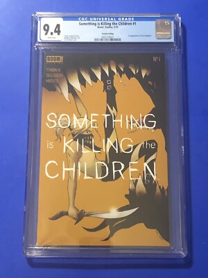 SOMETHING IS KILLING THE CHILDREN 1 CGC 9.4 4th Fourth Print 1ST ERICA SLAUGHTER
