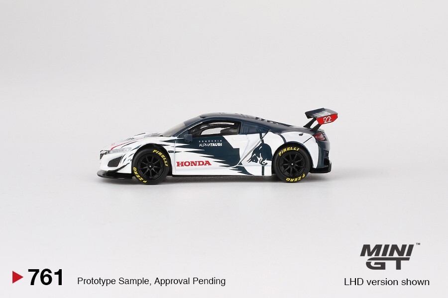 Mini GT 1:64 Honda NSX GT3 EVO AlphaTauri Yuki Tsunoda 2023 Red
