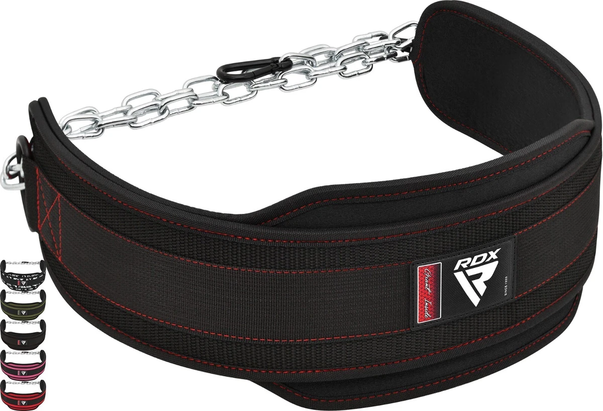 RDX Ceinture de Musculation 6'' Dipping Musculation Lombaire Gym ceinture  40cm