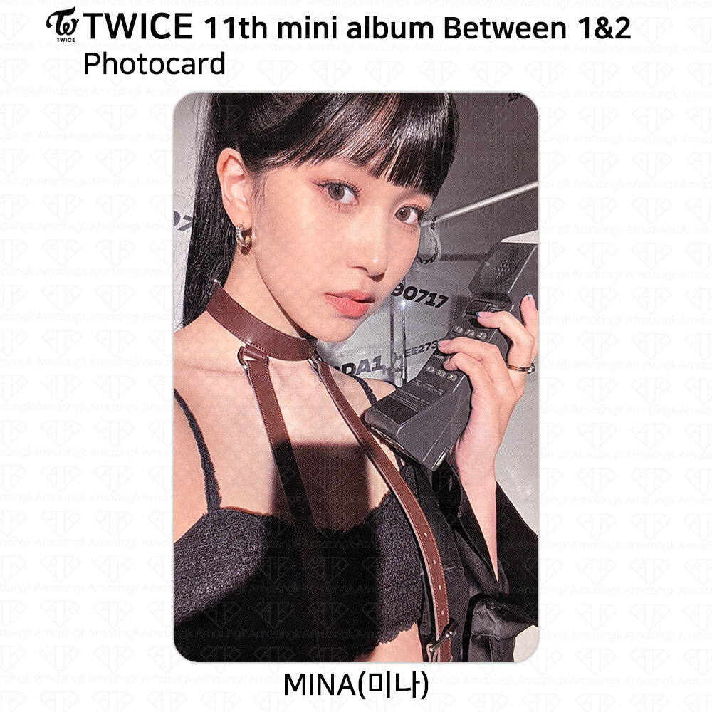 TWICE 11th Mini Album Between 1&2 Mina Photocard Postcard Polaroid