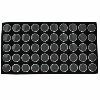 Gem Jars Tray Liners Gemstone Jars Gems Organizer 24~36~50 Gemstone Jar Liners