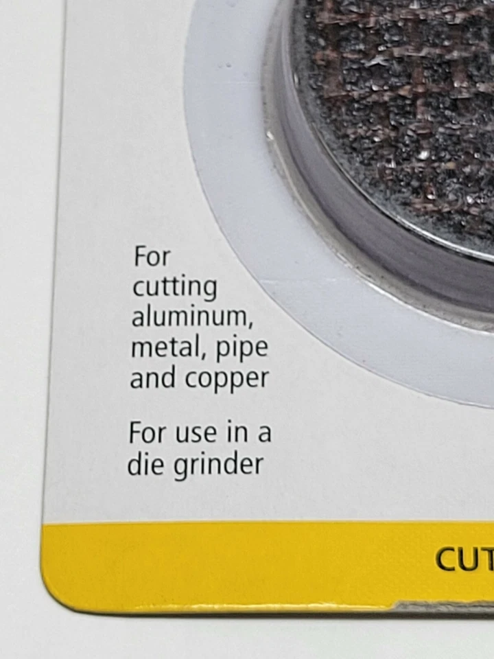 Master Mechanic Die Grinder 2" ruedas de corte de metal 1/8" de espesor 15 piezas Foto 3 de 4