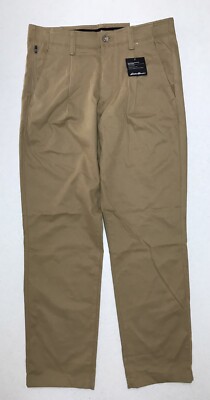 Eddie Bauer MR Flex WR Sport Chino Men s Size 30x32 Saddle Khaki Stretch NWT $85