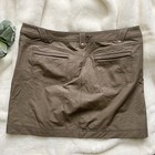 Athleta Take A Hike Skirt Size 16 Brown Snap Side Detail Hiking Outdoor — photo 6