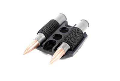 Multi-Caliber 2rd Spare Round Holder M Lok and Key Mod Compatible Matchsaver