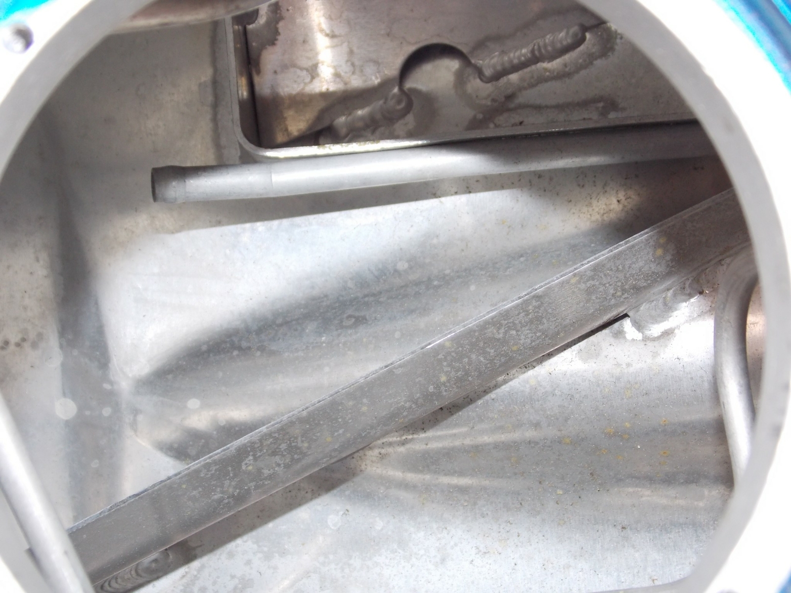 NOS OEM BMW 19831985 K100 K100LT ALLOY FUEL GAS TANK 606 ALASKABLUE