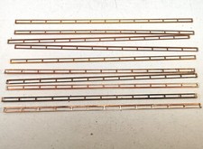 OO/HO Overhead Catenary contact wire.  Robust Phosphor Bronze   10 pieces.  Used