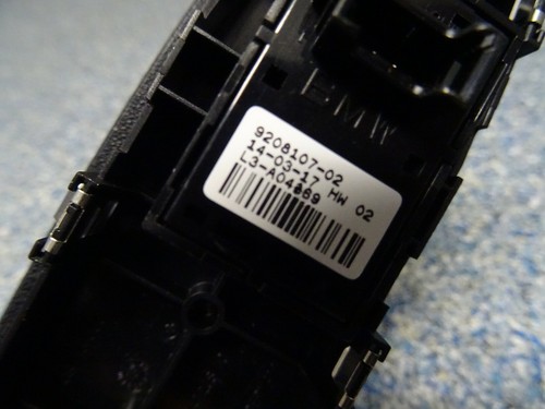 Window Regulator BMW F21 F22 F33 Passenger Switch Windows Switch Black 9208107 - Picture 8 of 12