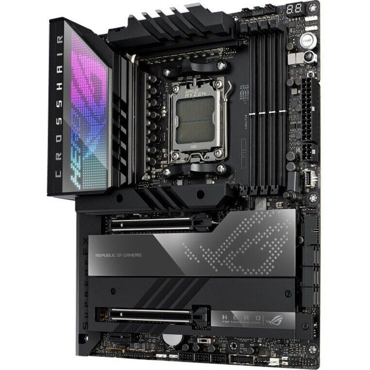 中古 ASUS ROG CROSSHAIR X670E HERO Amazon.com: ASUS ROG Crosshair X670E Hero AMD X670 AM5 Ryzen