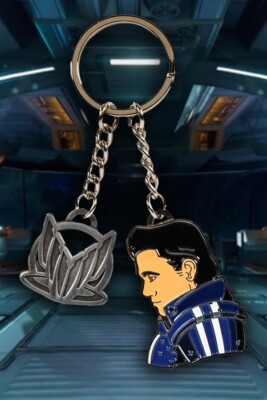 BioWare Officially Licensed Mass Effect Spectre Kaiden Keychain