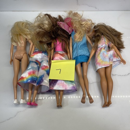 Vintage Barbie Dolls Lot Mixed Years Blonde Brunette Mattel - See Description - Picture 3 of 3