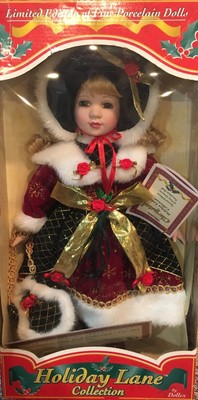 holiday lane collection porcelain dolls