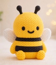 Bumble Bee Figure Gift, Cute, Small Animal Ornament Decor