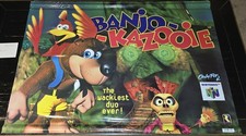 Banjo Kazooie Double Sided Vinyl Store Banner...