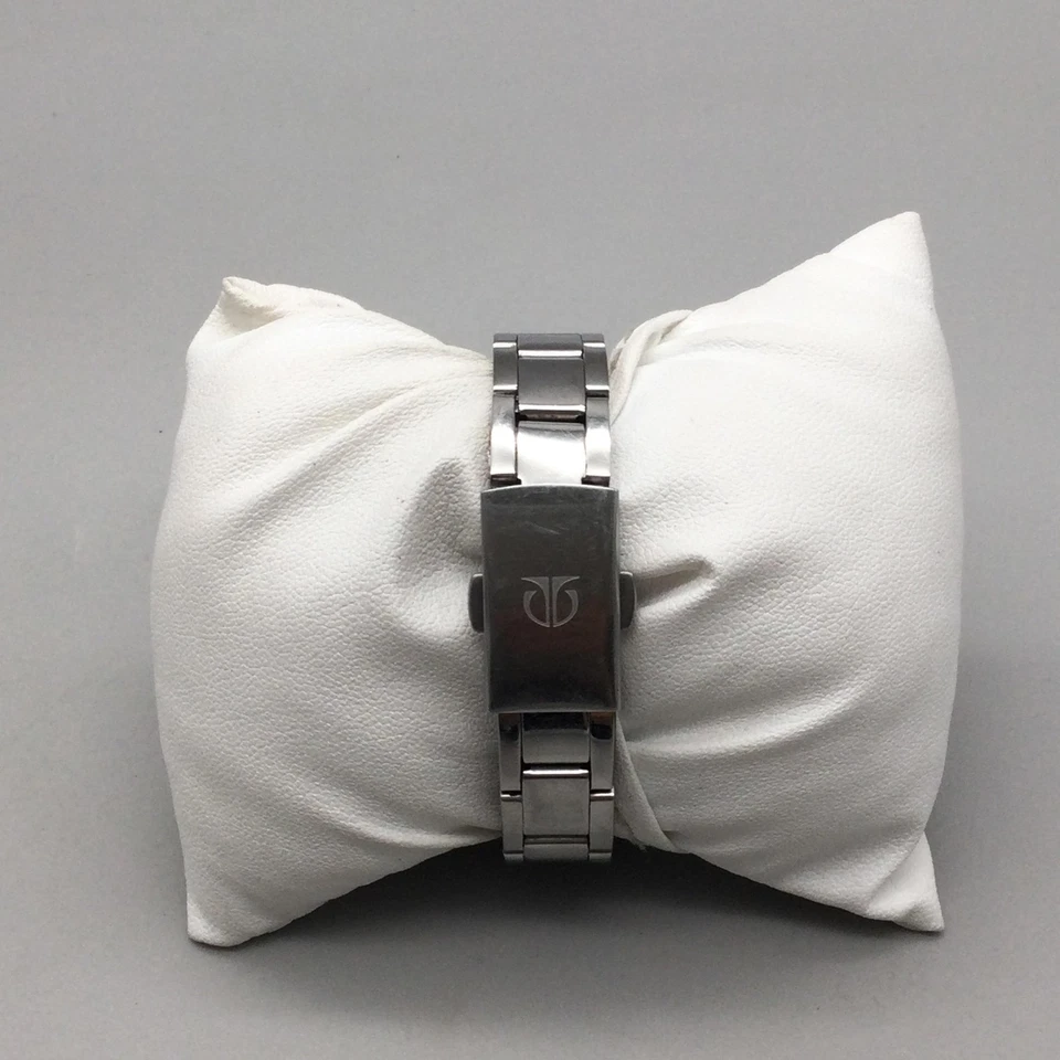 Reloj Titan Mujer 33mm Tono Plateado 2554SAA Batería Nueva 6" Foto 3 de 4