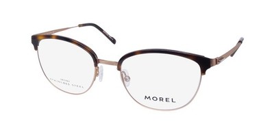 NEW MOREL LIGHTEC 30160L EYEGLASS FRAME TP02 FRANCE WOMENS METAL & PLASTIC BROWN