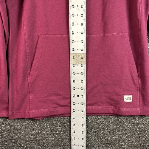 The North Face Terry Hoodie Men's Small Boysenberry Slim Fit NWT New MSRP $65 - Picture 3 of 5