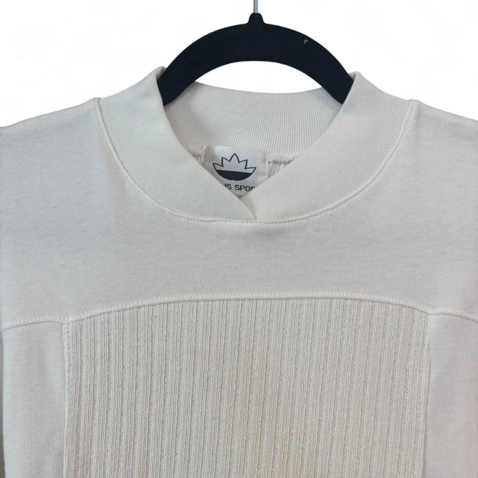 Moletom vintage anos 90 Lotus Sport mistura de malha com bolsos  - Imagem 3 de 4