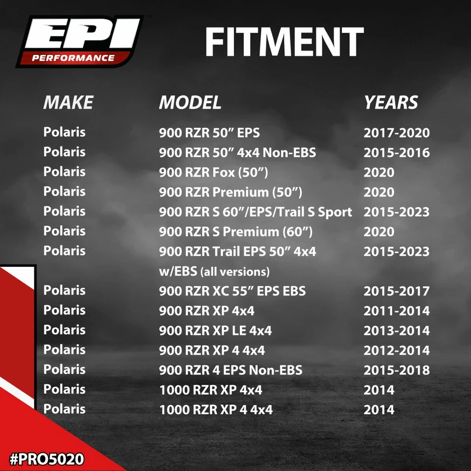 Correa de transmisión EPI Pro Series Extreme para Polaris Ranger 570/900, RZR 900, ACE 570 Foto 3 de 4