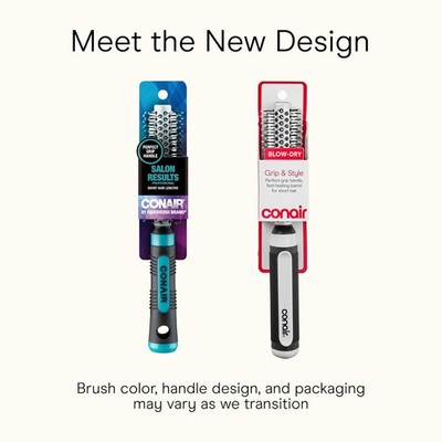 Pro Hair Brush with Nylon Bristle Round Brush Men Women
