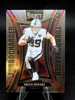 2024 Panini Select Turbocharged - Brock Bowers #6