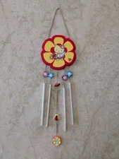 Vintage 2006 Hello Kitty Garden Collection Wind Chime
